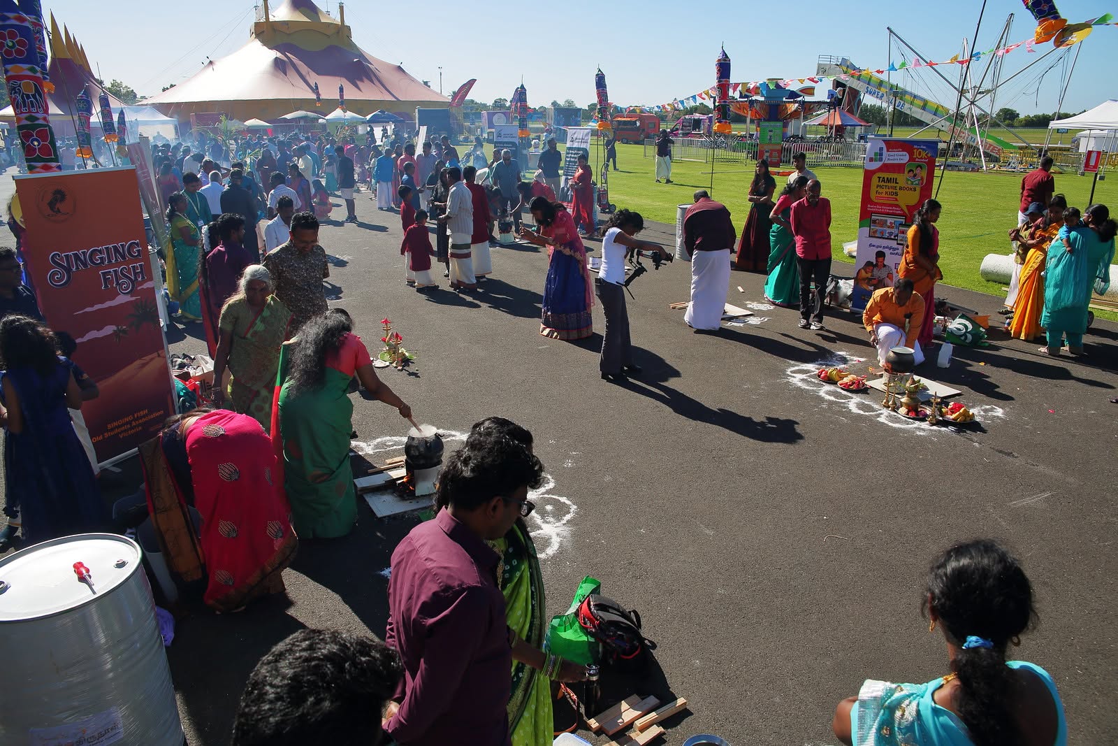 Community Pongal at Tamil Festival Australia